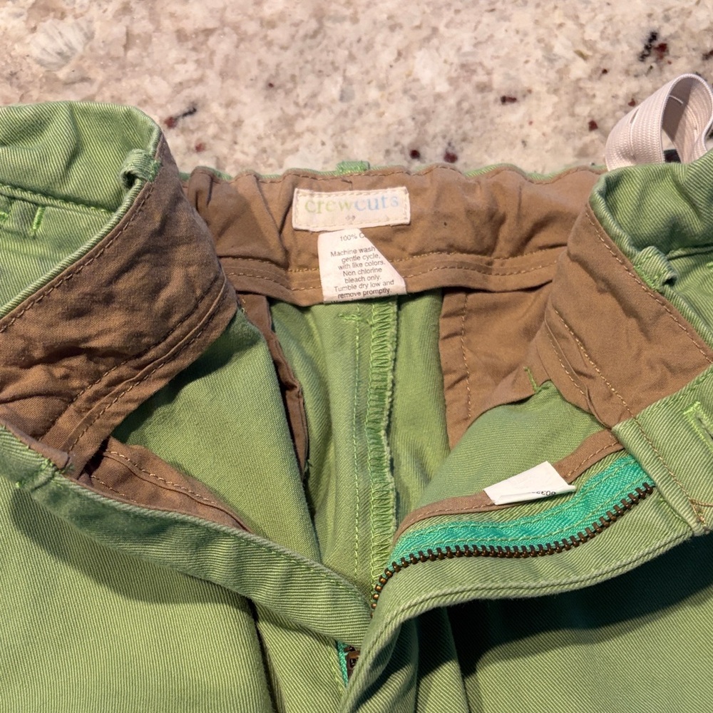 Crewcuts Mint Green Trousers